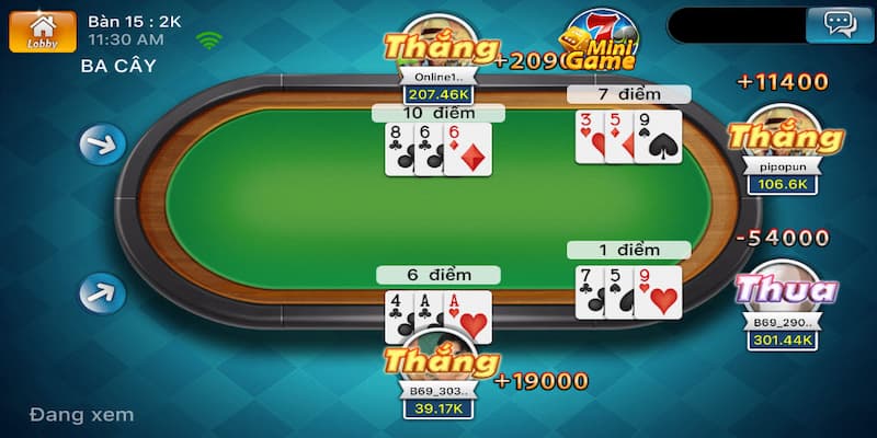 Quy tắc chơi chương rất phổ biến tại 789bet
