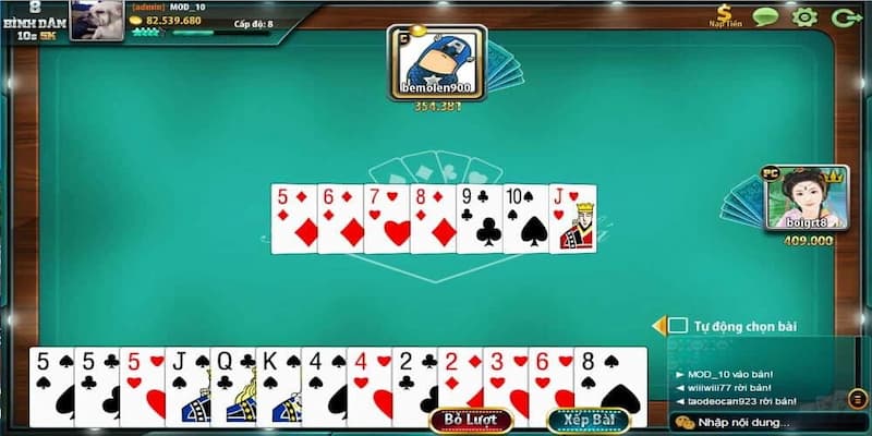 Quy tắc trong game không quá khó