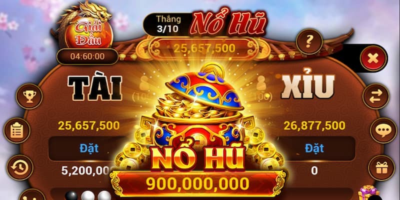 Chơi nổ hũ đổi thưởng tài xỉu rất hấp dẫn